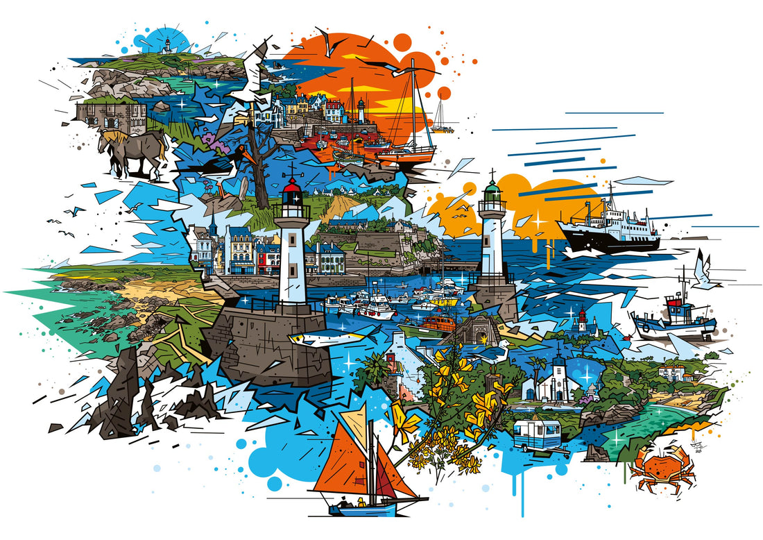 BELLE-ÎLE en Mer