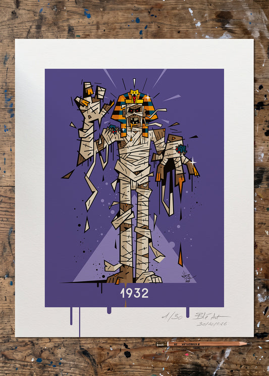 Monsieur IMHOTEP | 1932 | Édition d'Art Limitée - Museum Print 40×50 cm