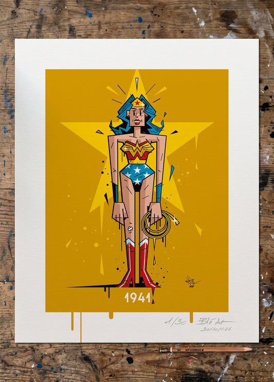 Madame WONDER | 1941 | Édition d'Art Limitée - Museum Print 40×50 cm