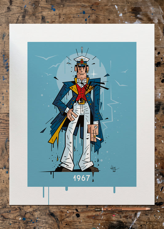 Monsieur MALTESE | 1967 | Édition d'Art Limitée - Museum Print 40×50 cm