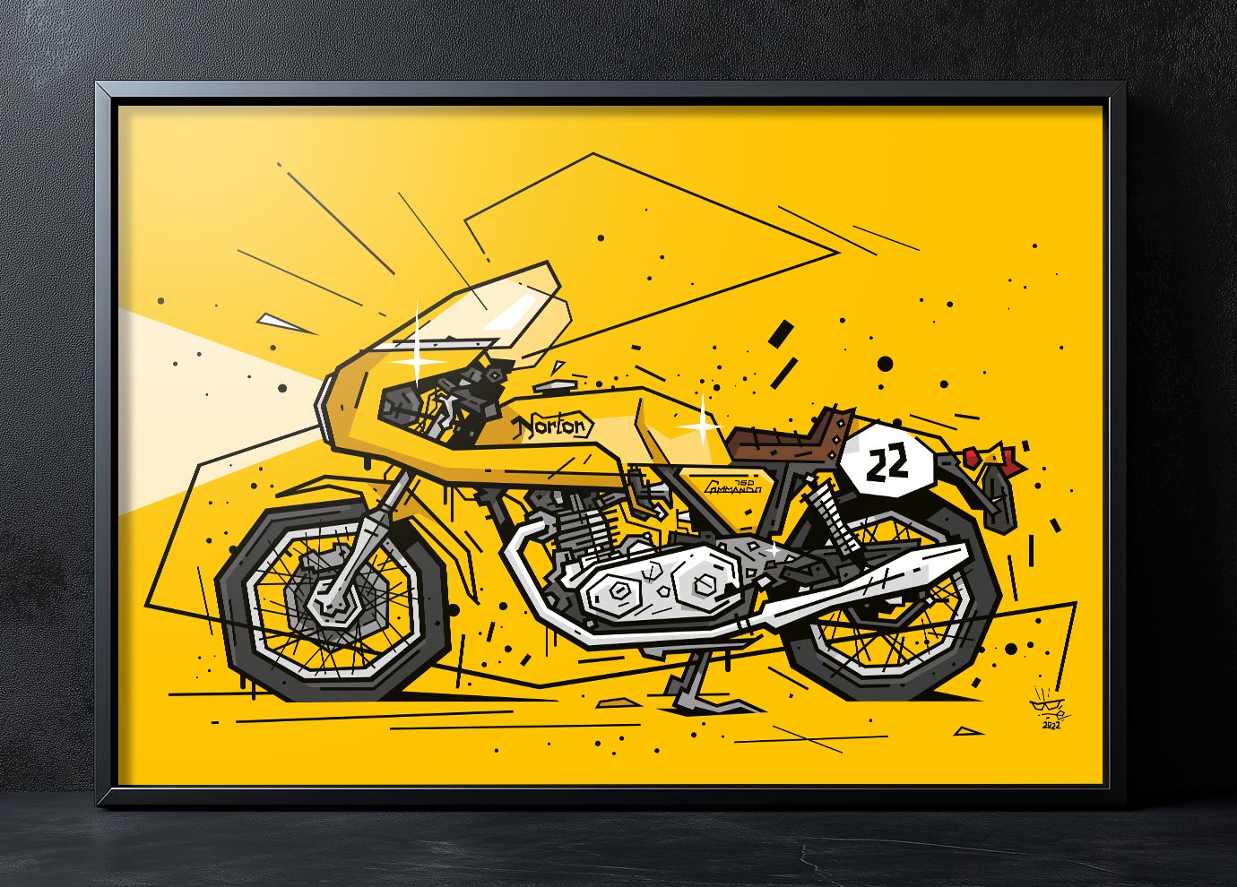 750 COMMANDO Racer