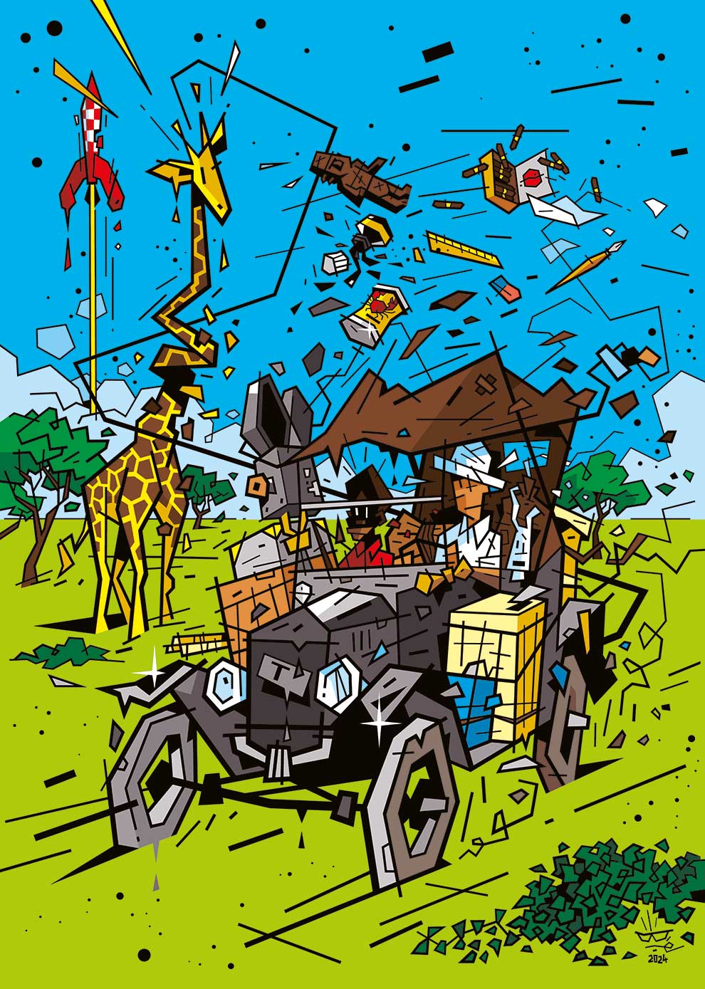 HERGÉ Redesign Tribute