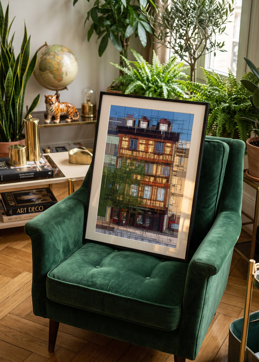 Affiche LIBRAIRIE LE TIGRE
