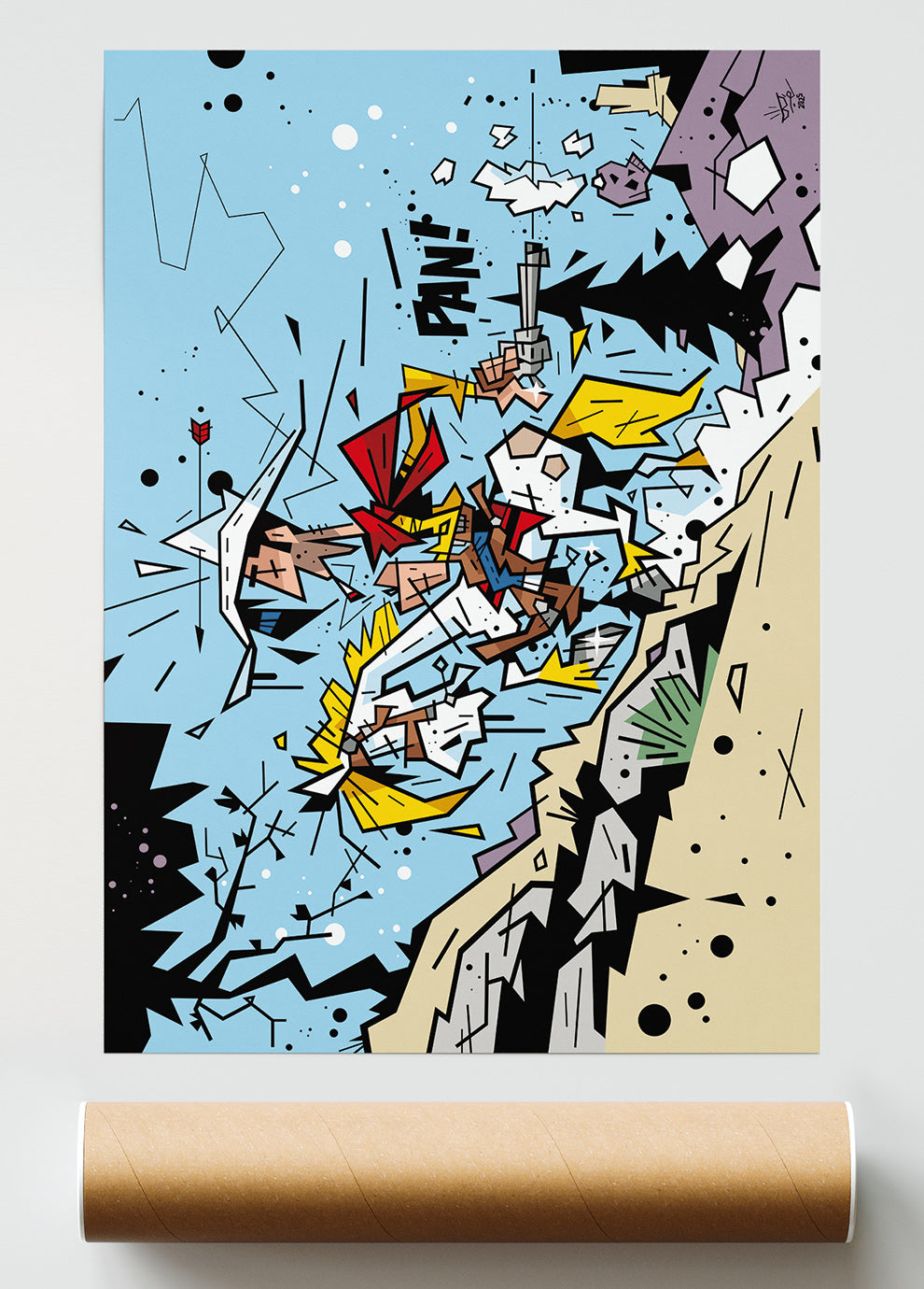 Poster OMAGGIO A MORRIS