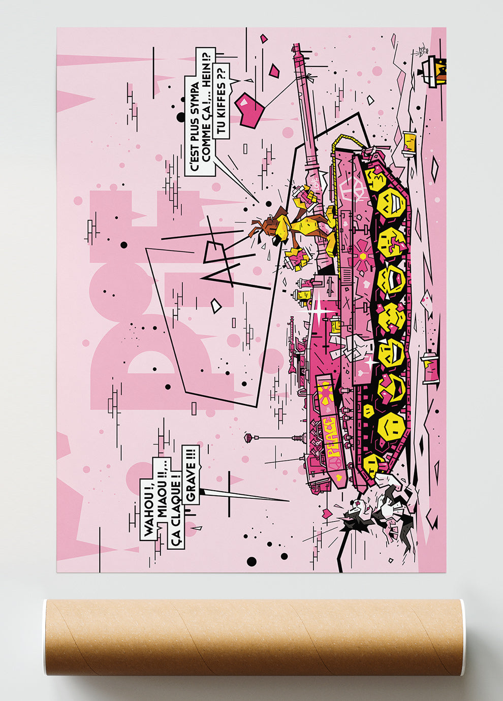 Affiche PIF TANK'ART