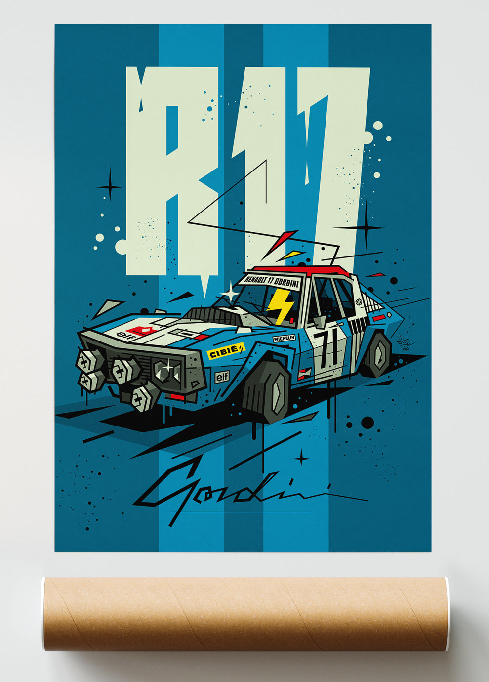 Affiche R17 GORDINI