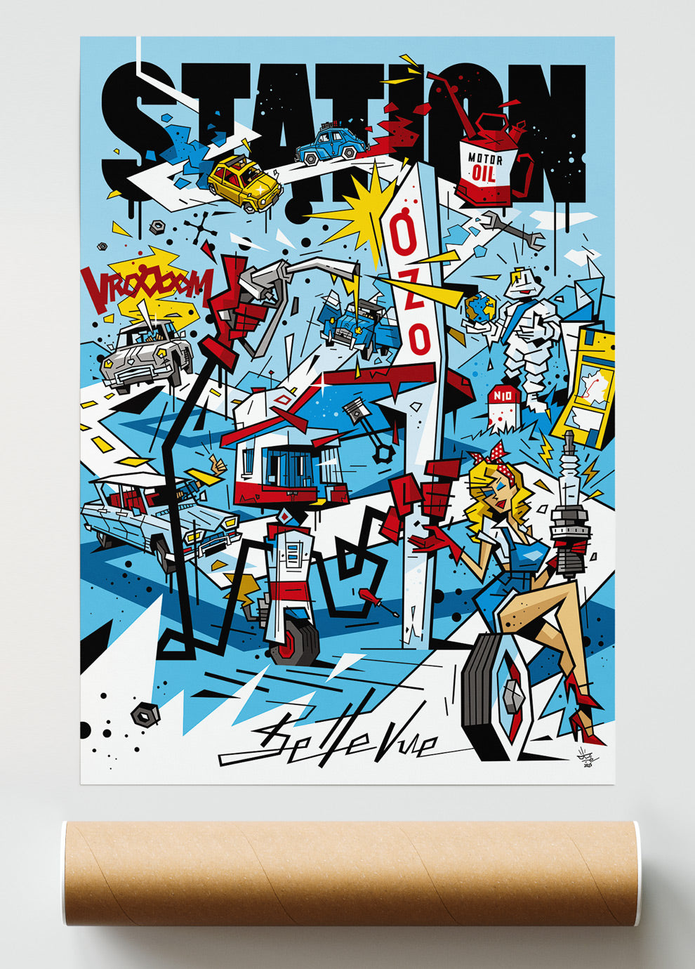 Affiche STATION OZO