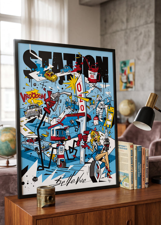 Affiche STATION OZO