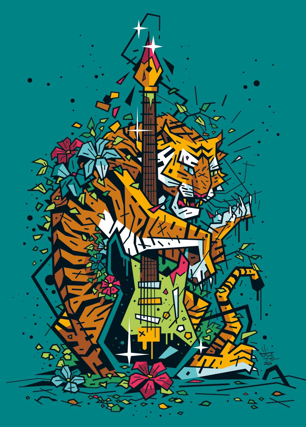 TIGER Line Art
