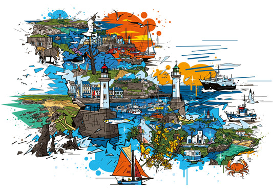 BELLE-ÎLE en Mer