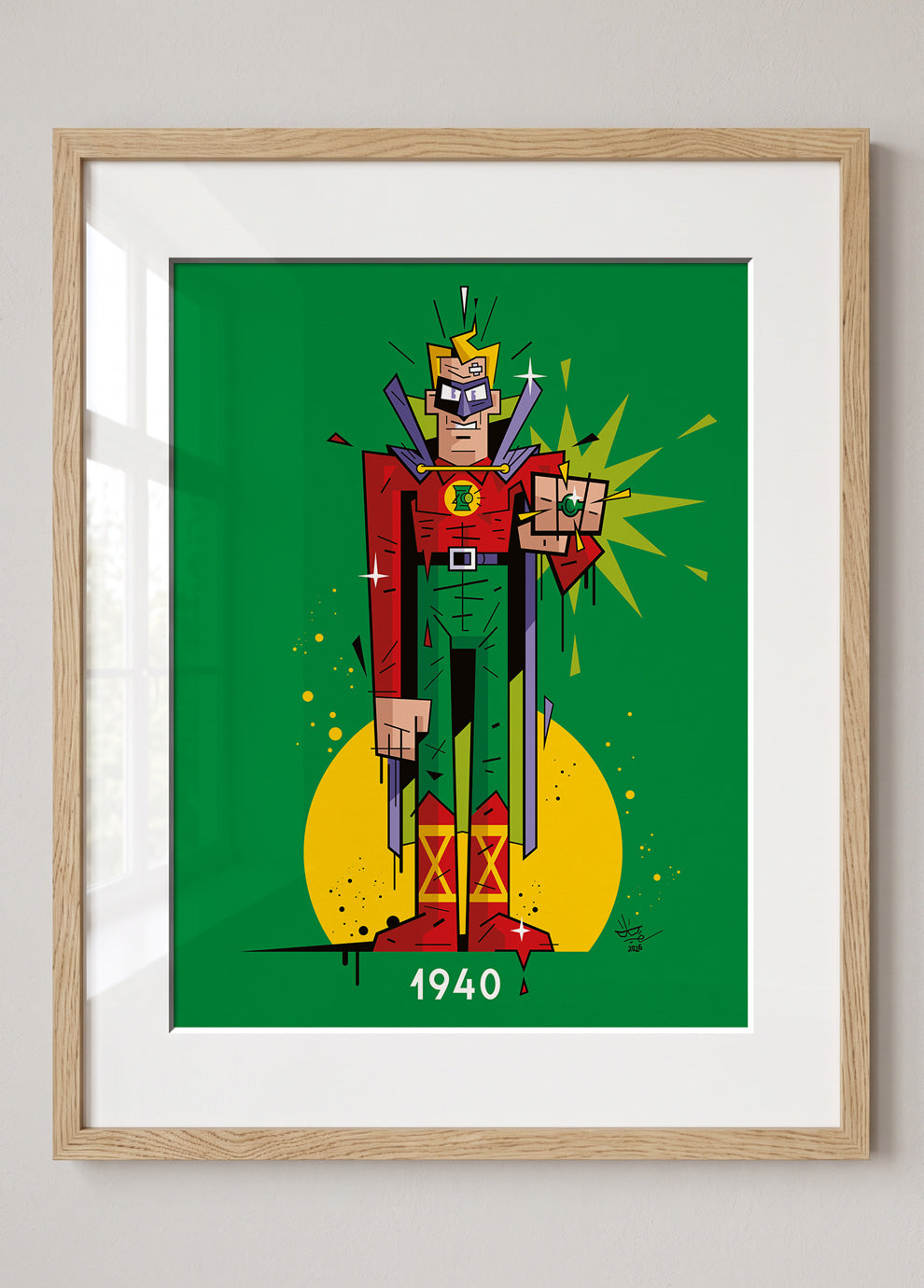 Monsieur LANTERNE | 1940 | Édition d'Art Limitée - Museum Print 40×50 cm