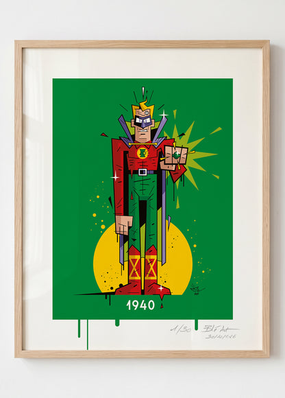 Monsieur LANTERNE | 1940 | Édition d'Art Limitée - Museum Print 40×50 cm