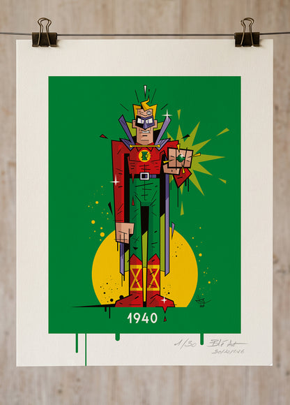 Monsieur LANTERNE | 1940 | Édition d'Art Limitée - Museum Print 40×50 cm