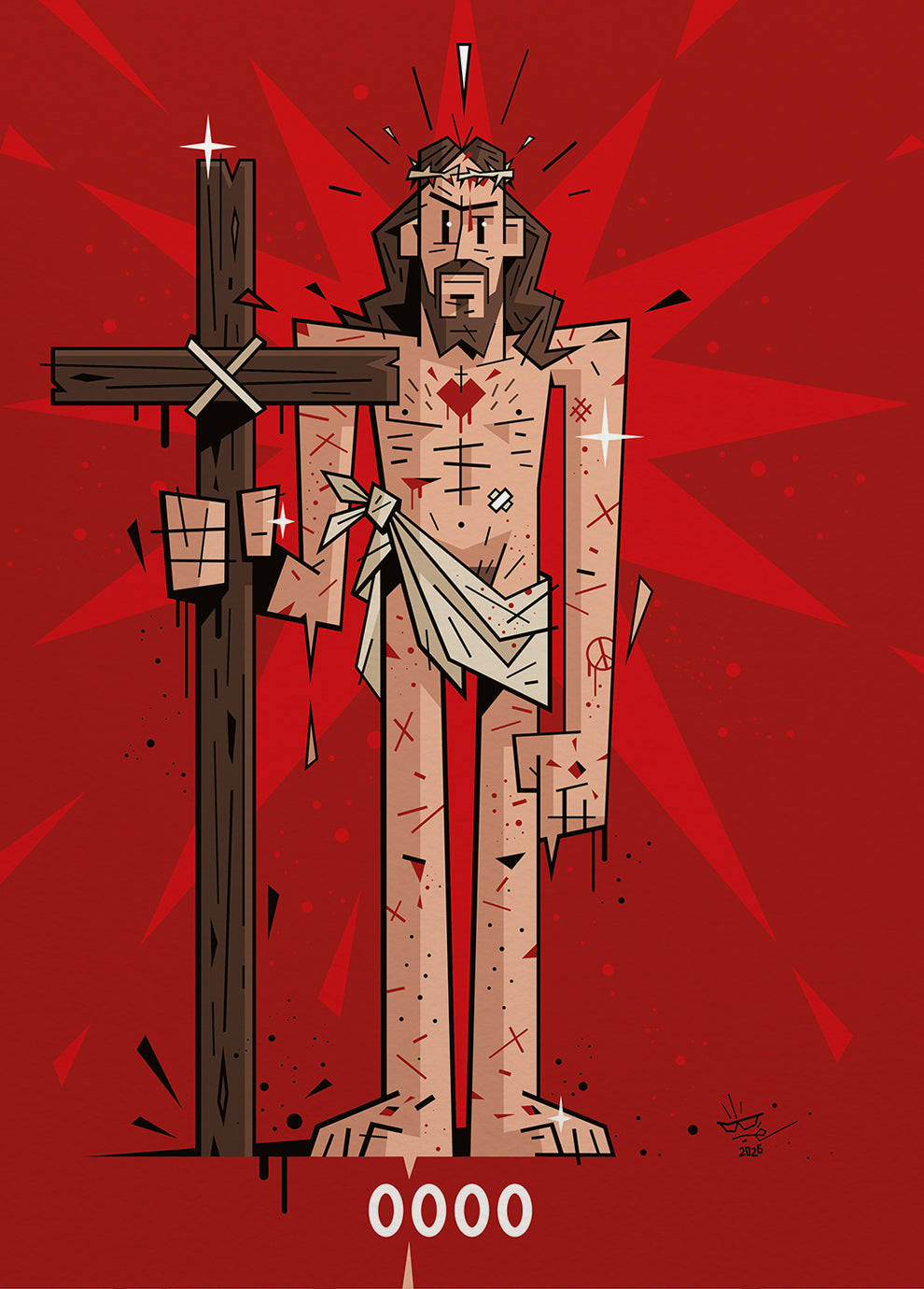 Monsieur DE NAZARETH | 0000 | Édition d'Art Limitée - Museum Print 40×50 cm