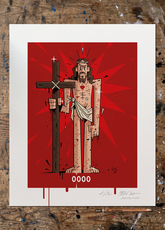 Monsieur DE NAZARETH | 0000 | Édition d'Art Limitée - Museum Print 40×50 cm