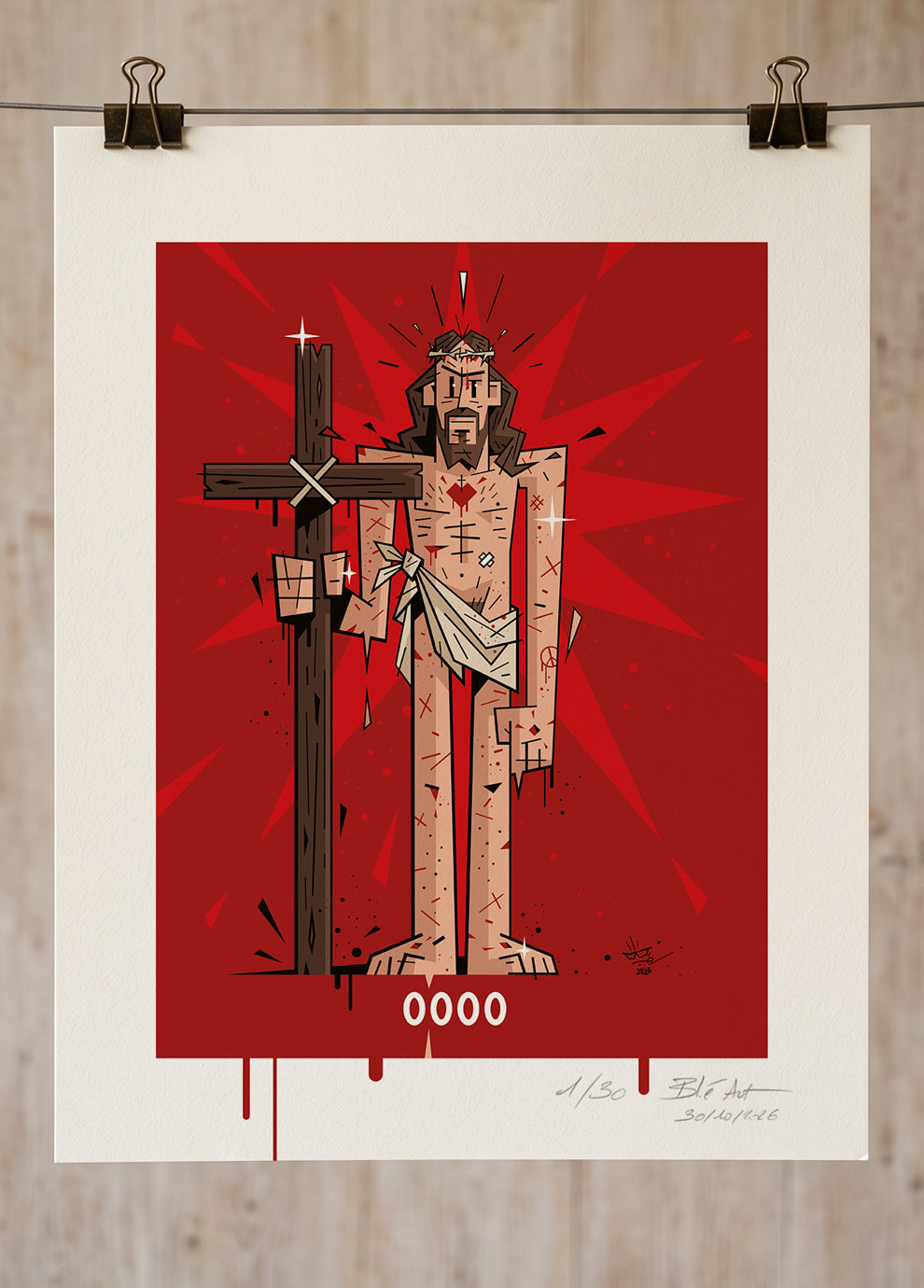 Monsieur DE NAZARETH | 0000 | Édition d'Art Limitée - Museum Print 40×50 cm