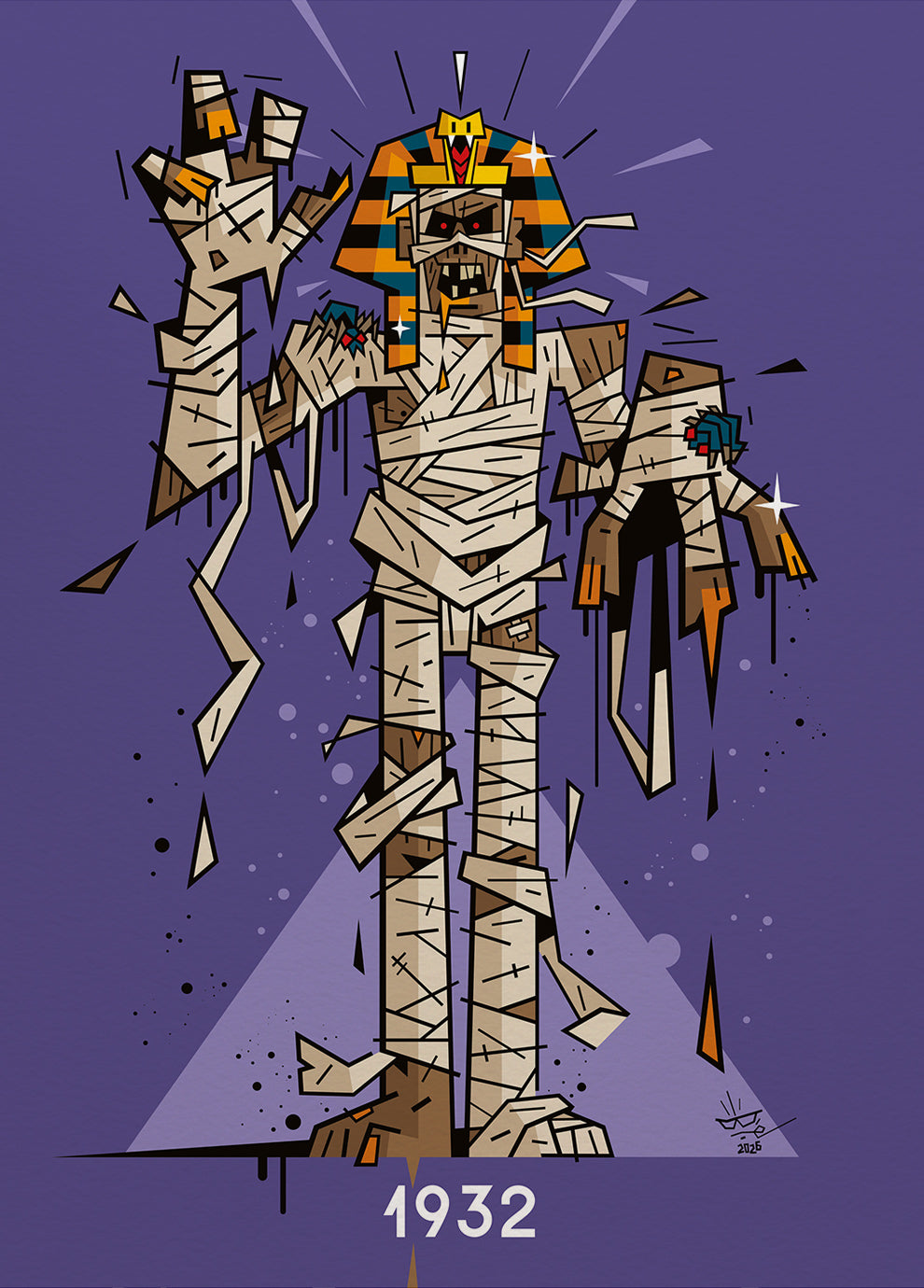 Monsieur IMHOTEP | 1932 | Édition d'Art Limitée - Museum Print 40×50 cm