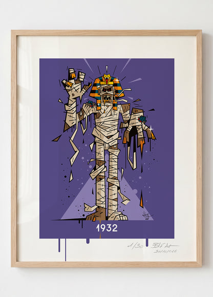 Monsieur IMHOTEP | 1932 | Édition d'Art Limitée - Museum Print 40×50 cm