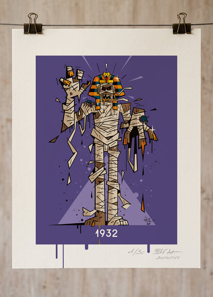 Monsieur IMHOTEP | 1932 | Édition d'Art Limitée - Museum Print 40×50 cm