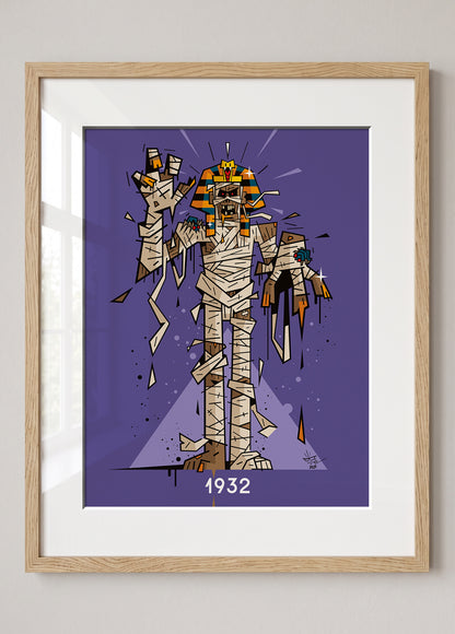 Monsieur IMHOTEP | 1932 | Édition d'Art Limitée - Museum Print 40×50 cm