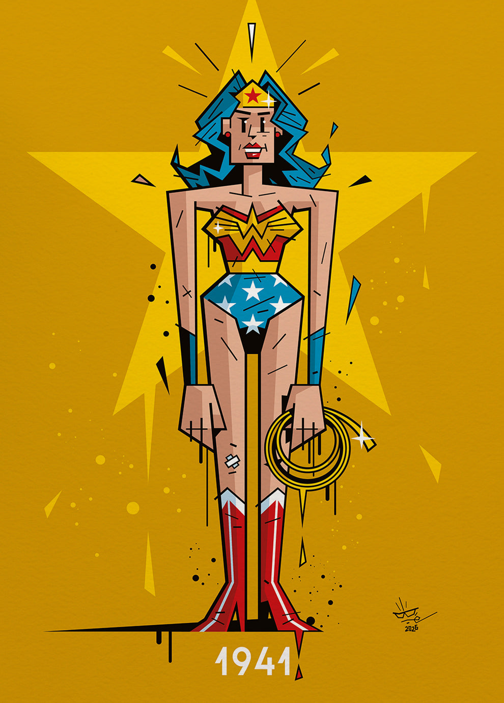 Madame WONDER | 1941 | Édition d'Art Limitée - Museum Print 40×50 cm