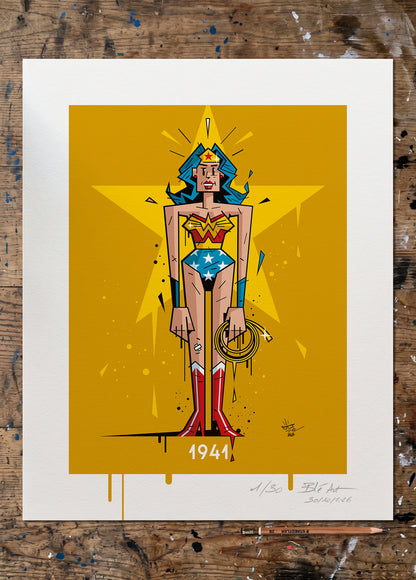 Madame WONDER | 1941 | Édition d'Art Limitée - Museum Print 40×50 cm
