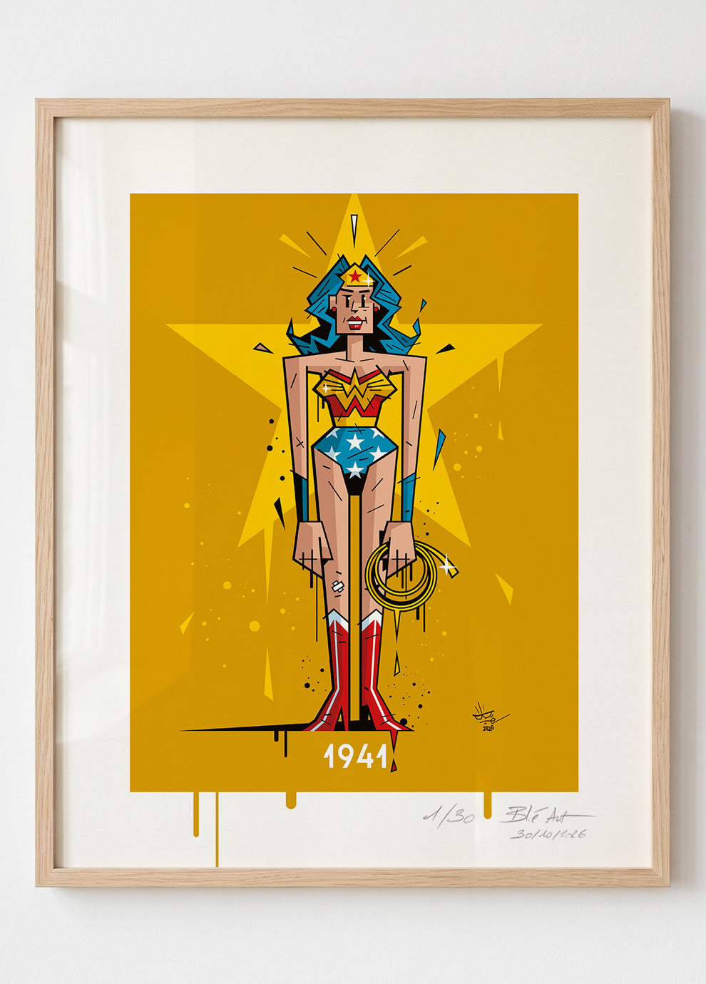 Madame WONDER | 1941 | Édition d'Art Limitée - Museum Print 40×50 cm