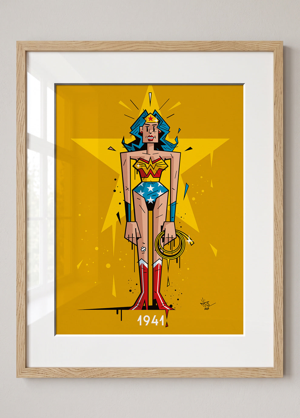 Madame WONDER | 1941 | Édition d'Art Limitée - Museum Print 40×50 cm