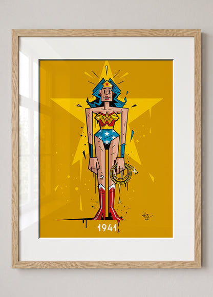 Madame WONDER | 1941 | Édition d'Art Limitée - Museum Print 40×50 cm