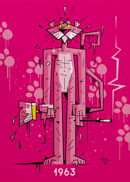 Monsieur ROSE | 1963 | Édition d'Art Limitée - Museum Print 40×50 cm