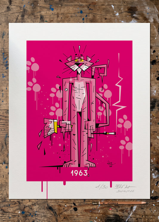 Monsieur ROSE | 1963 | Édition d'Art Limitée - Museum Print 40×50 cm