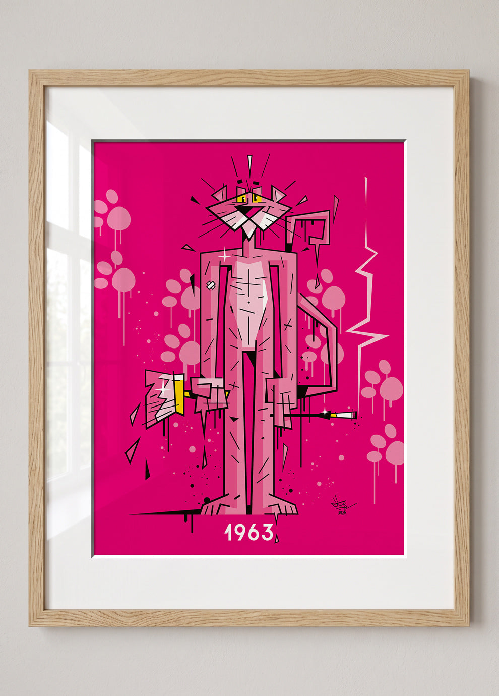 Monsieur ROSE | 1963 | Édition d'Art Limitée - Museum Print 40×50 cm