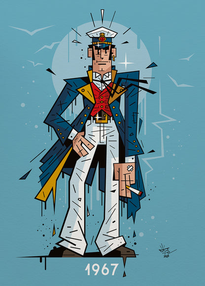 Monsieur MALTESE | 1967 | Édition d'Art Limitée - Museum Print 40×50 cm