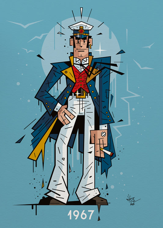 Monsieur MALTESE | 1967 | Édition d'Art Limitée - Museum Print 40×50 cm