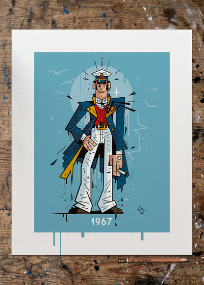 Monsieur MALTESE | 1967 | Édition d'Art Limitée - Museum Print 40×50 cm