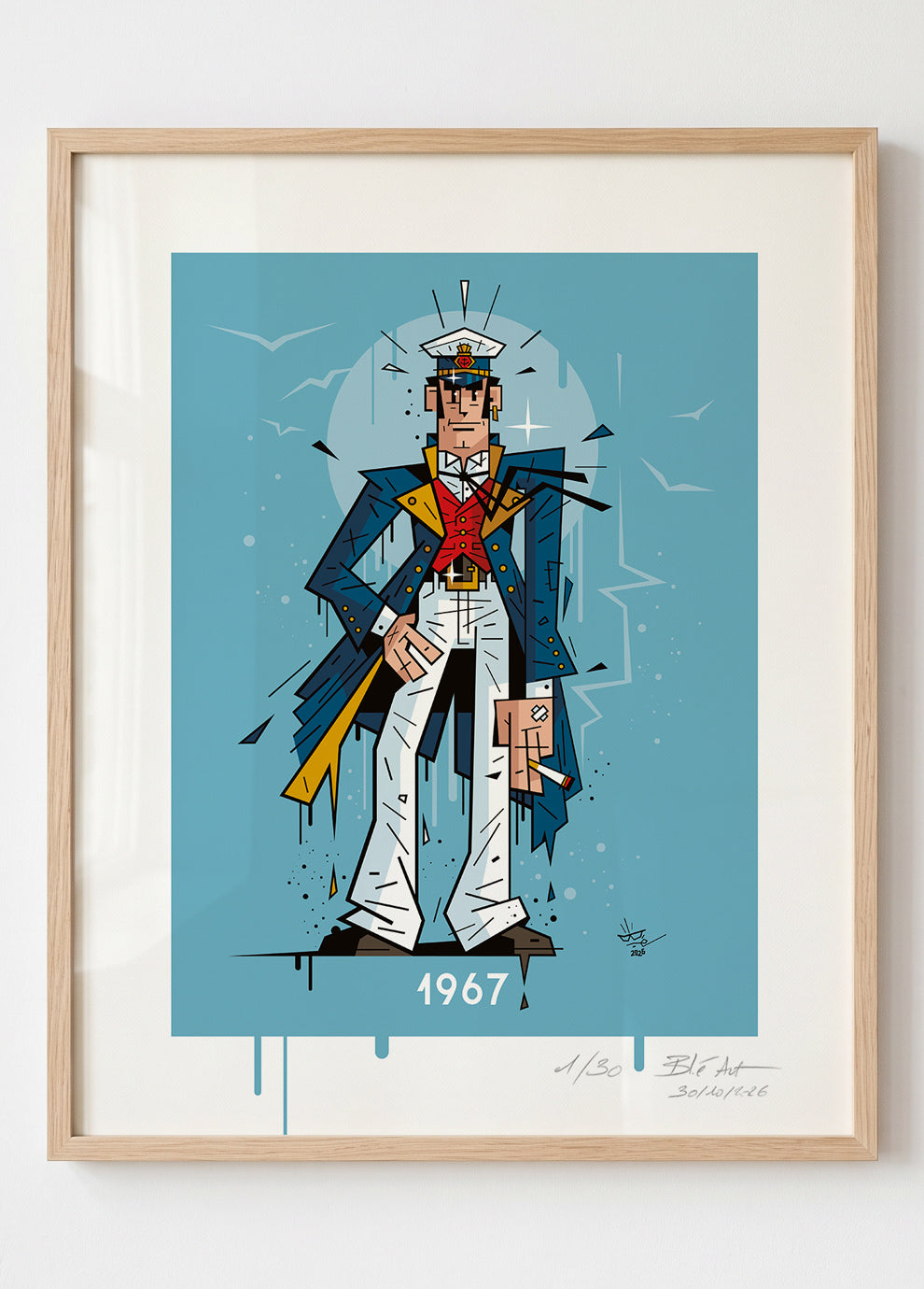 Monsieur MALTESE | 1967 | Édition d'Art Limitée - Museum Print 40×50 cm