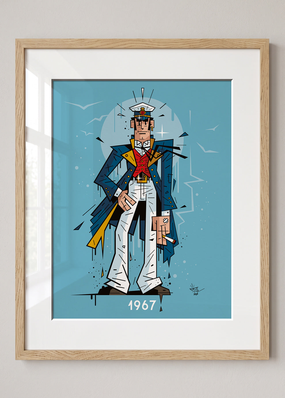 Monsieur MALTESE | 1967 | Édition d'Art Limitée - Museum Print 40×50 cm