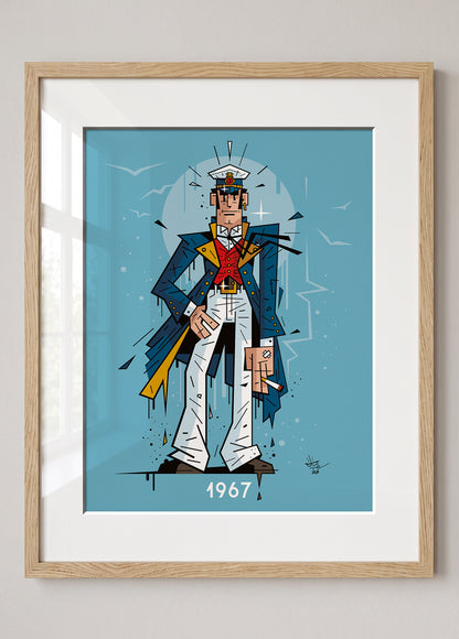 Monsieur MALTESE | 1967 | Édition d'Art Limitée - Museum Print 40×50 cm