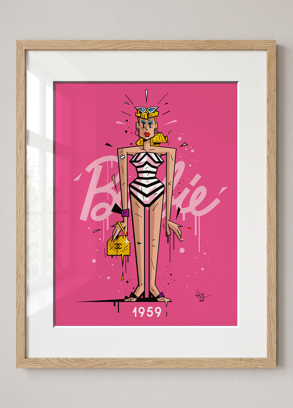 Madame BARBIE | 1959 | Édition d'Art Limitée - Museum Print 40×50 cm