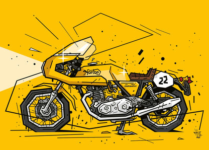 750 COMMANDO Racer