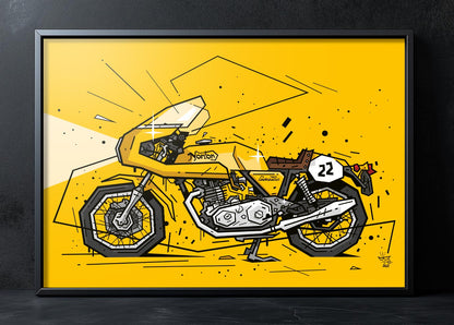 750 COMMANDO Racer