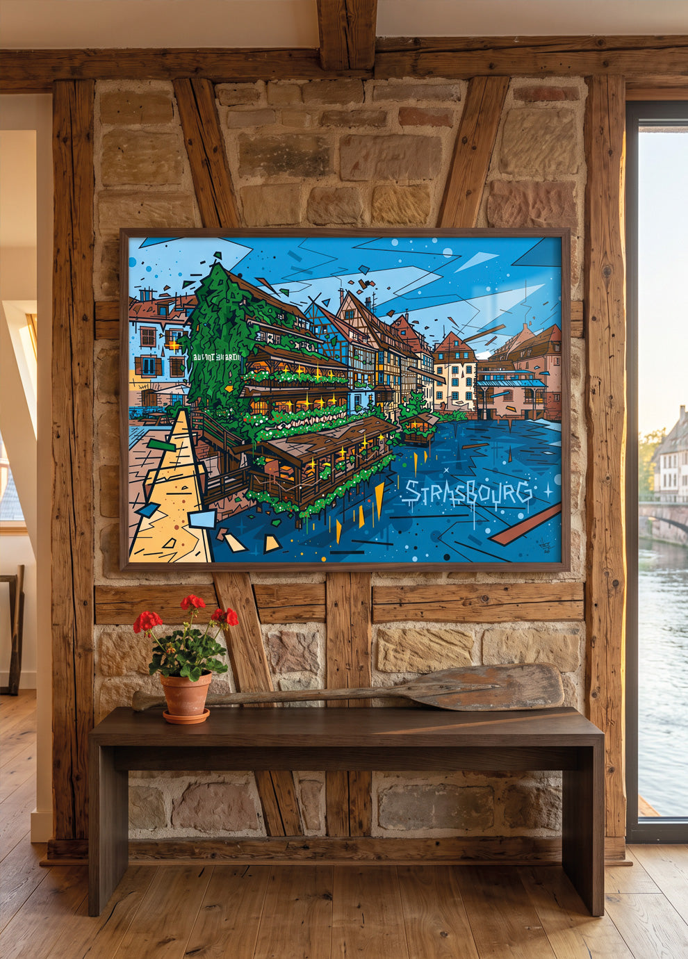 Poster PONT SAINT-MARTIN