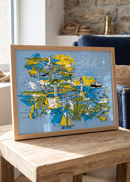 Affiche BELLE-ÎLE EN MER (2)