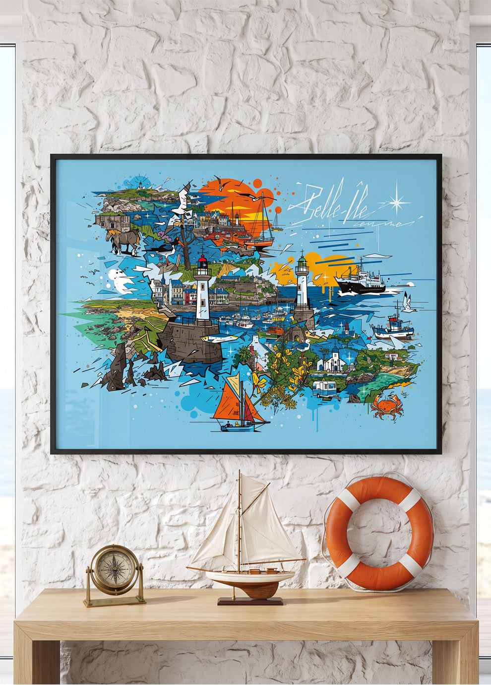 Affiche BELLE-ÎLE EN MER (1)