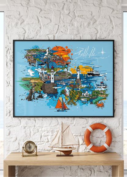 Affiche BELLE-ÎLE EN MER (1)