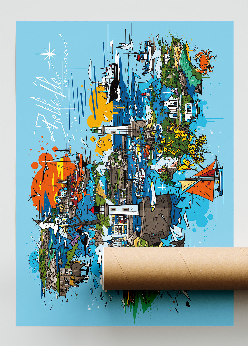 Affiche BELLE-ÎLE EN MER (1)