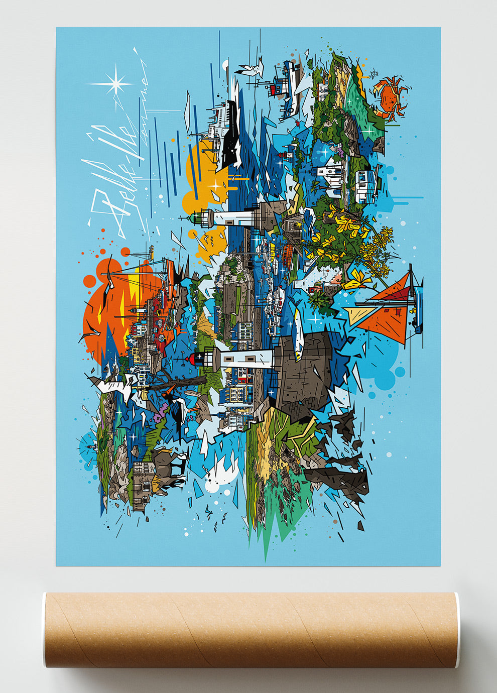 Affiche BELLE-ÎLE EN MER (1)