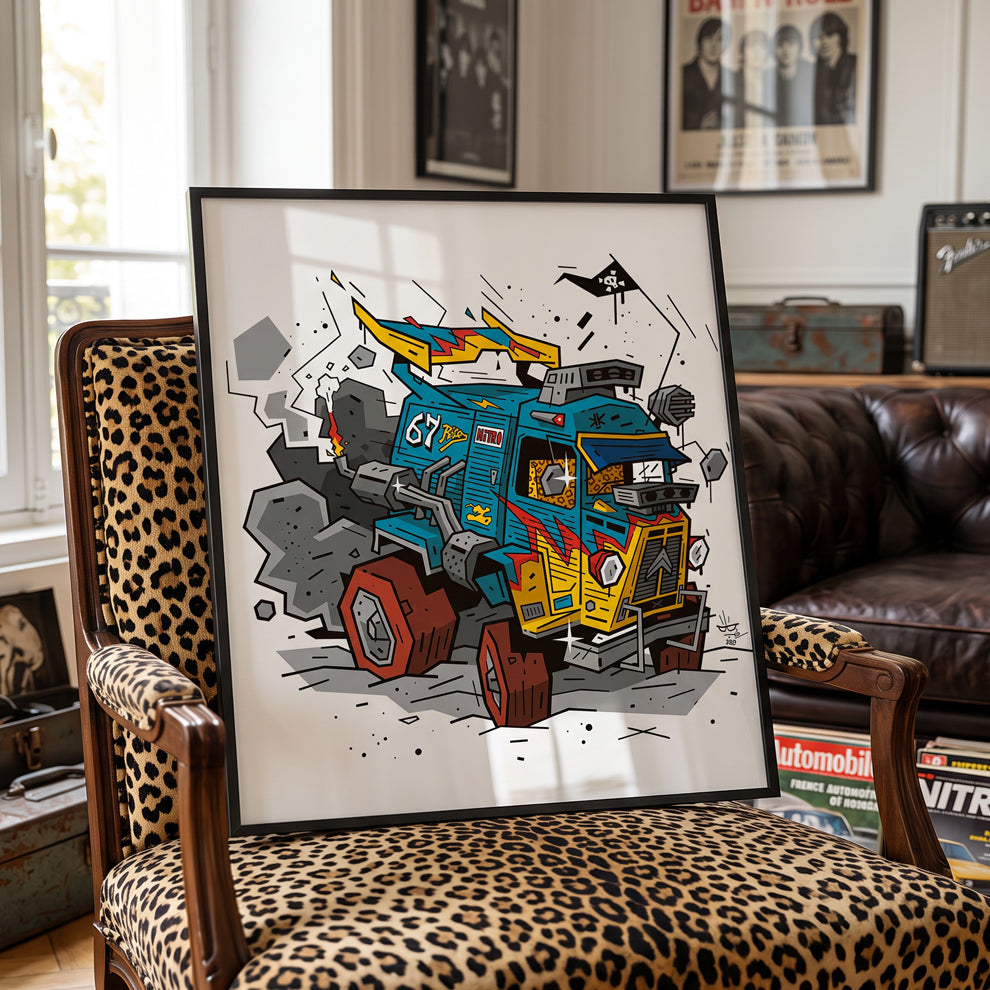 Affiche TYPE H DRAGSTER