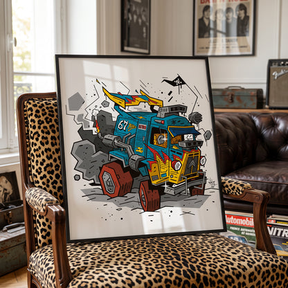 Affiche TYPE H DRAGSTER