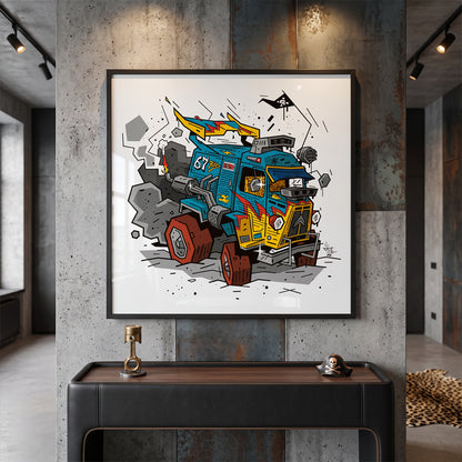 Affiche TYPE H DRAGSTER